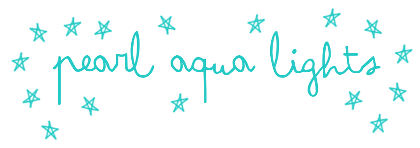 pearl aqua lights